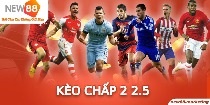 Kèo Chấp 2 2.5 Là Gì? - Phương Pháp Bắt Kèo Luôn Thắng  4 Kèo Chấp 2 2.5
